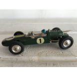 ORIGINAL VINTAGE CORGI TOYS RACE CAR - LOTUS CLIMAX FORMULA 1 - NUMBER 155. FREE UK DELIVERY. NO