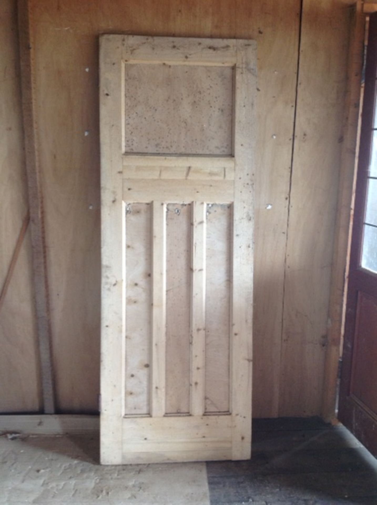 Pine Internal Door No Reserve