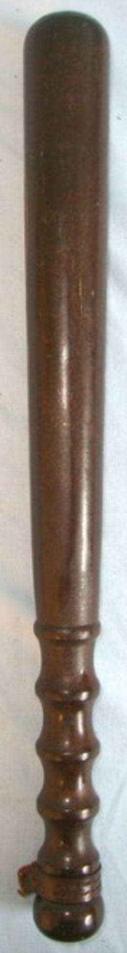 WW1 Era 1915-1919 Dated, City Of Manchester Police Special Constable's Truncheon to SC H. Pugh - Bild 3 aus 3
