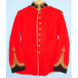 Pre WW1 1902-1910 Royal Warwickshire Regiment 1st Lieutenant’s Red Dress Tunic