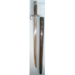 Early 1st Pattern, 1909 Dated Hook Quillon '07' Sword Bayonet