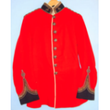 Pre WW1 1902-1910 Royal Warwickshire Regiment Volunteer Battalion 2nd Lieutenant’s Red Dress Tunic