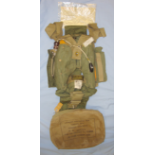 1974 dated British Parachutists Life Jacket Pack By Frankenstein Manchester