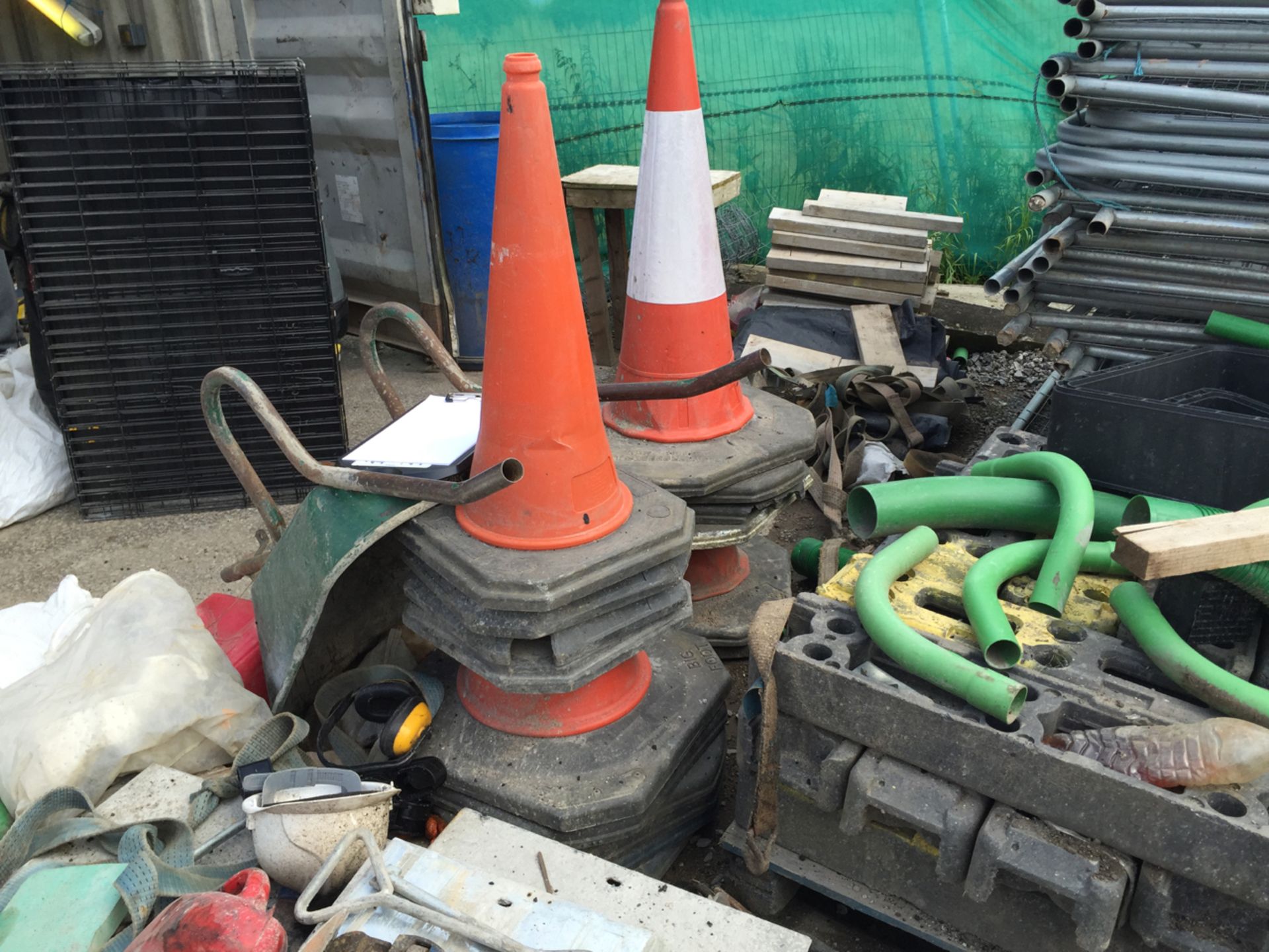 2 stacks of approx 12 traffic cones - No Reserve
