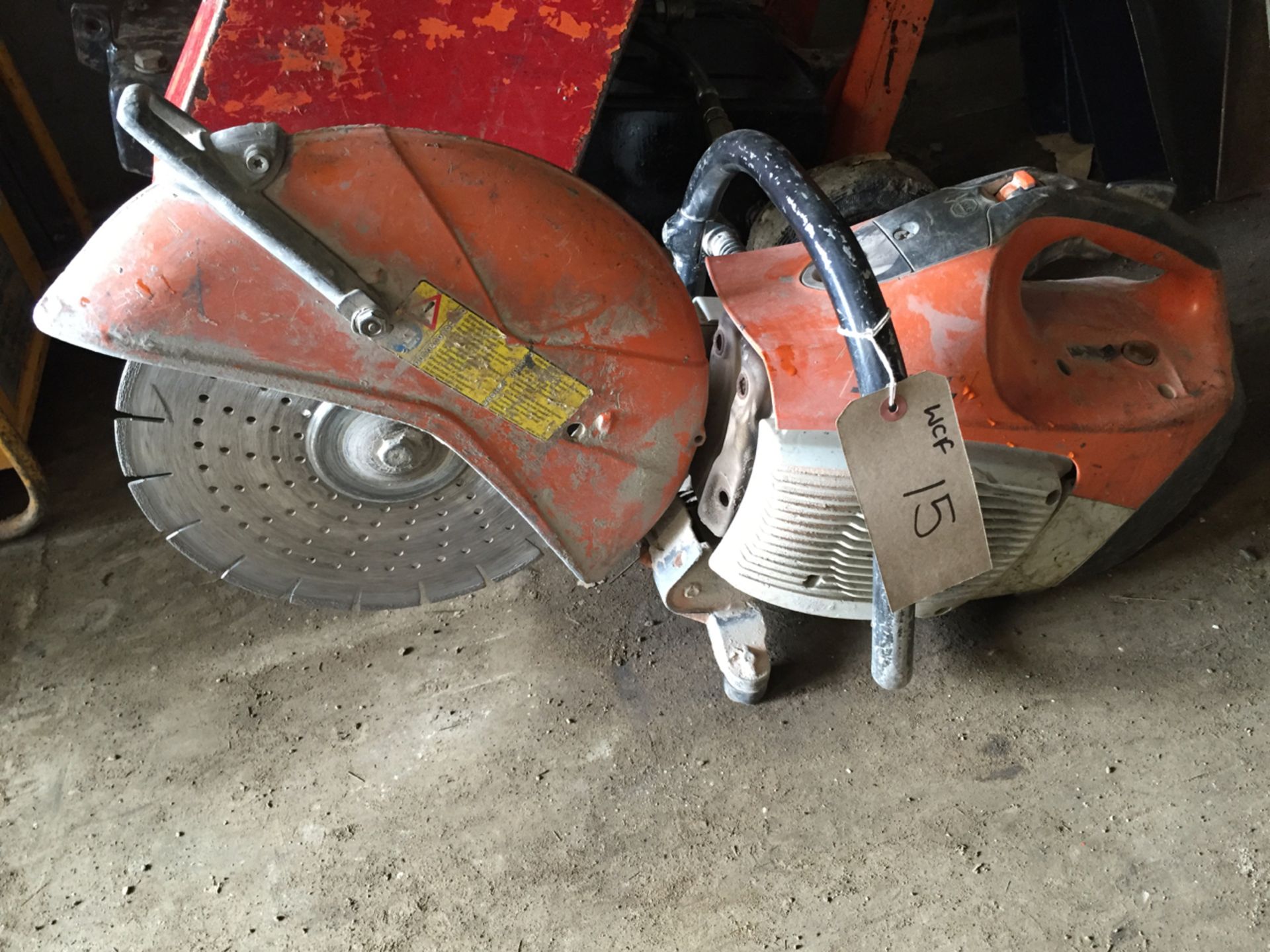 Stihl TS410 Petrol Saw - Fully working - No Reserve - Image 3 of 3