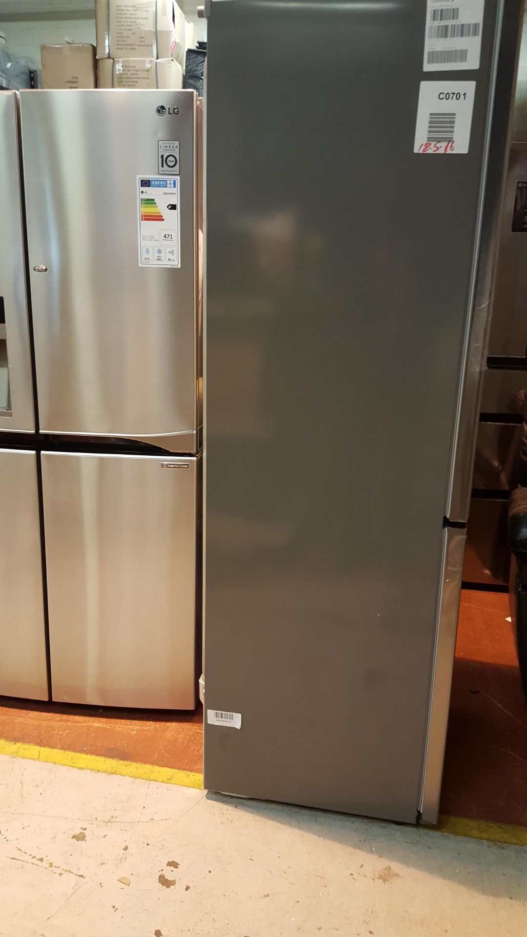 LG GBB539P2CWS Fridge Freezer - Image 5 of 5