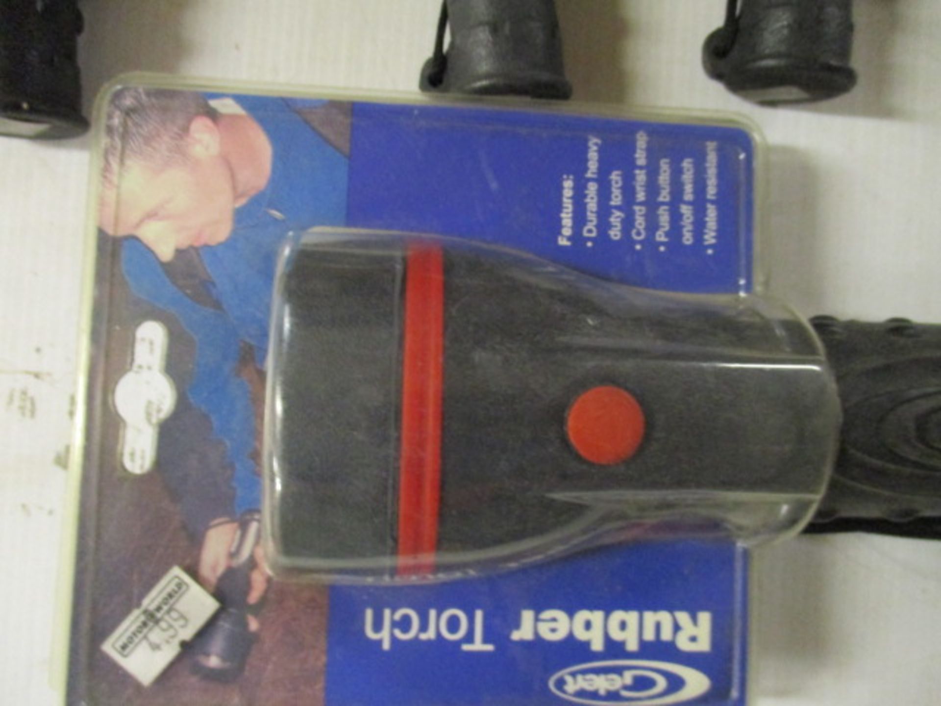 6pcs Rubber torch - new - Image 2 of 2