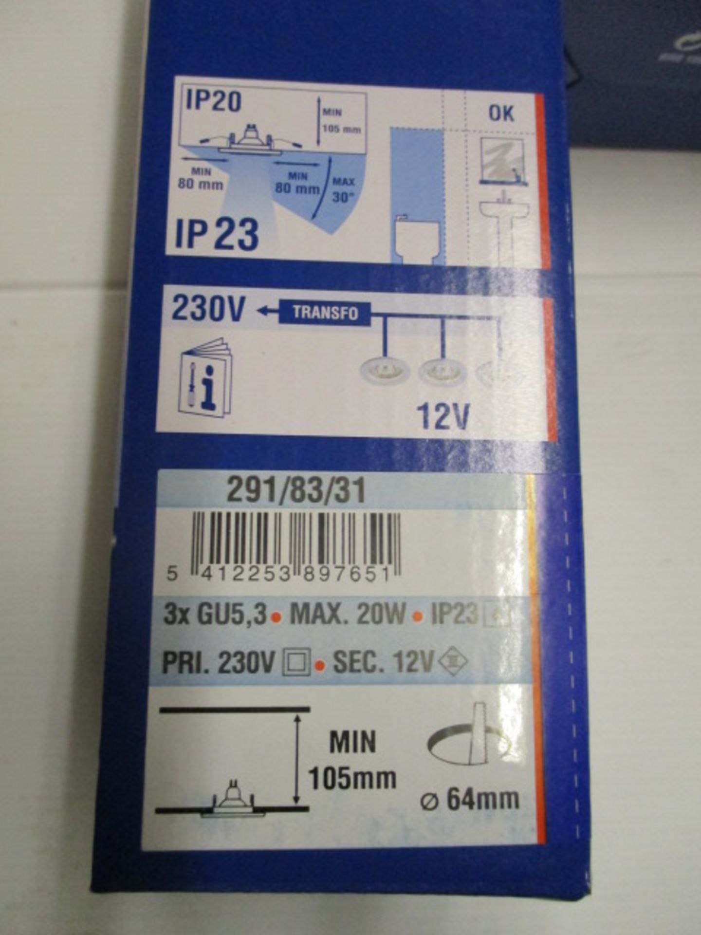 5. x packs brand new ceiling spotlight includes bulbs - Image 2 of 2