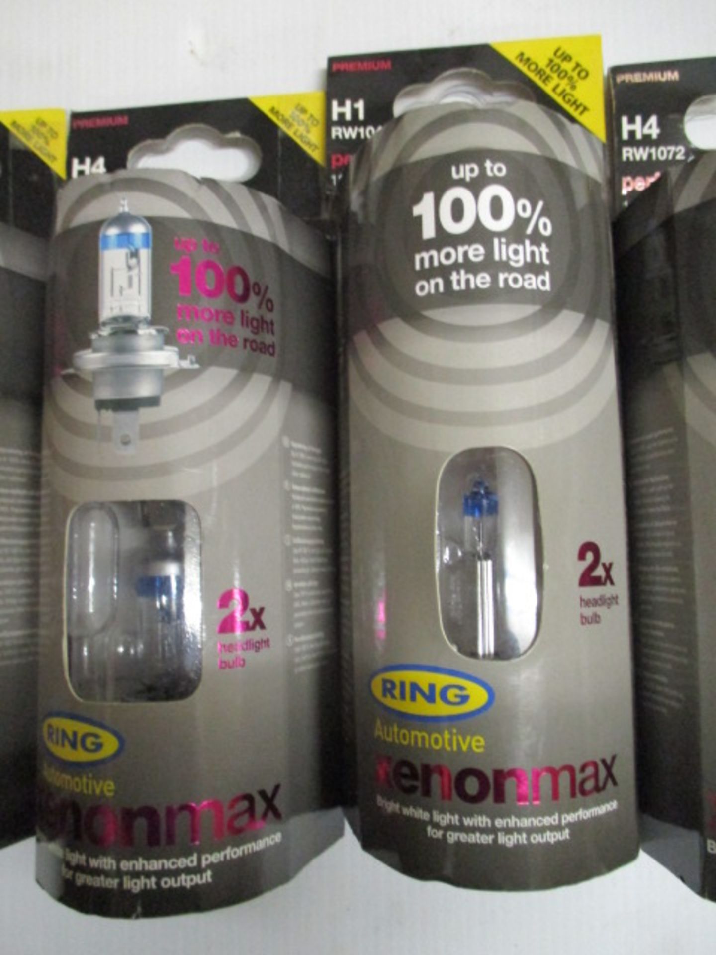 5 x assorted HD XENON MAX super bright LED twin bulb paks - New - rrp £19.99 each pack - Image 2 of 2