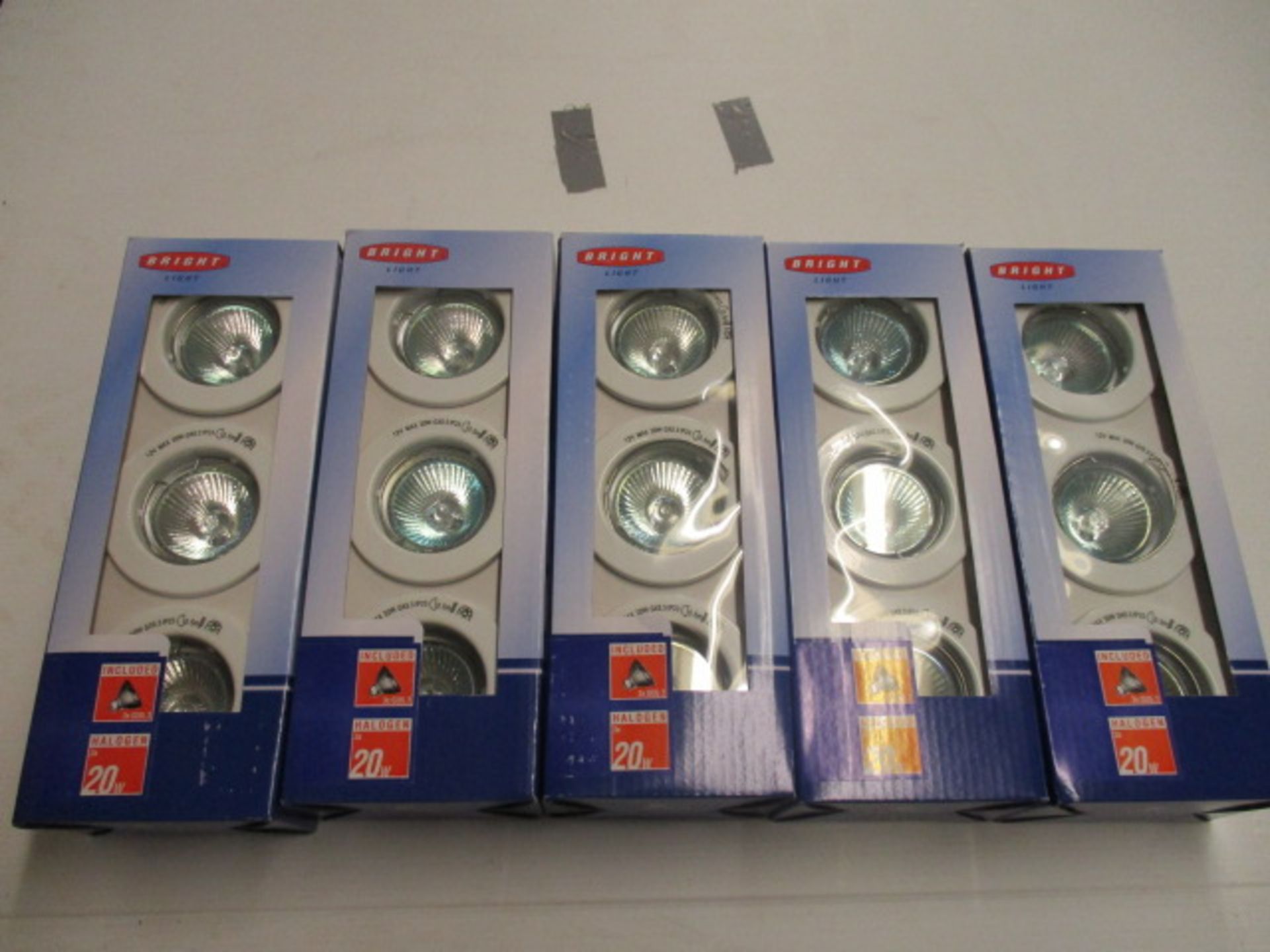 5. x packs brand new ceiling spotlight includes bulbs