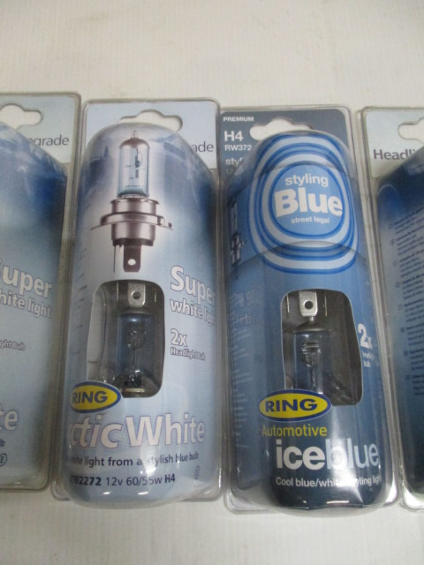 5 x assorted HD XENON MAX Ice blue / arctic blue super bright LED twin bulb paks - New - rrp £19. - Image 2 of 2