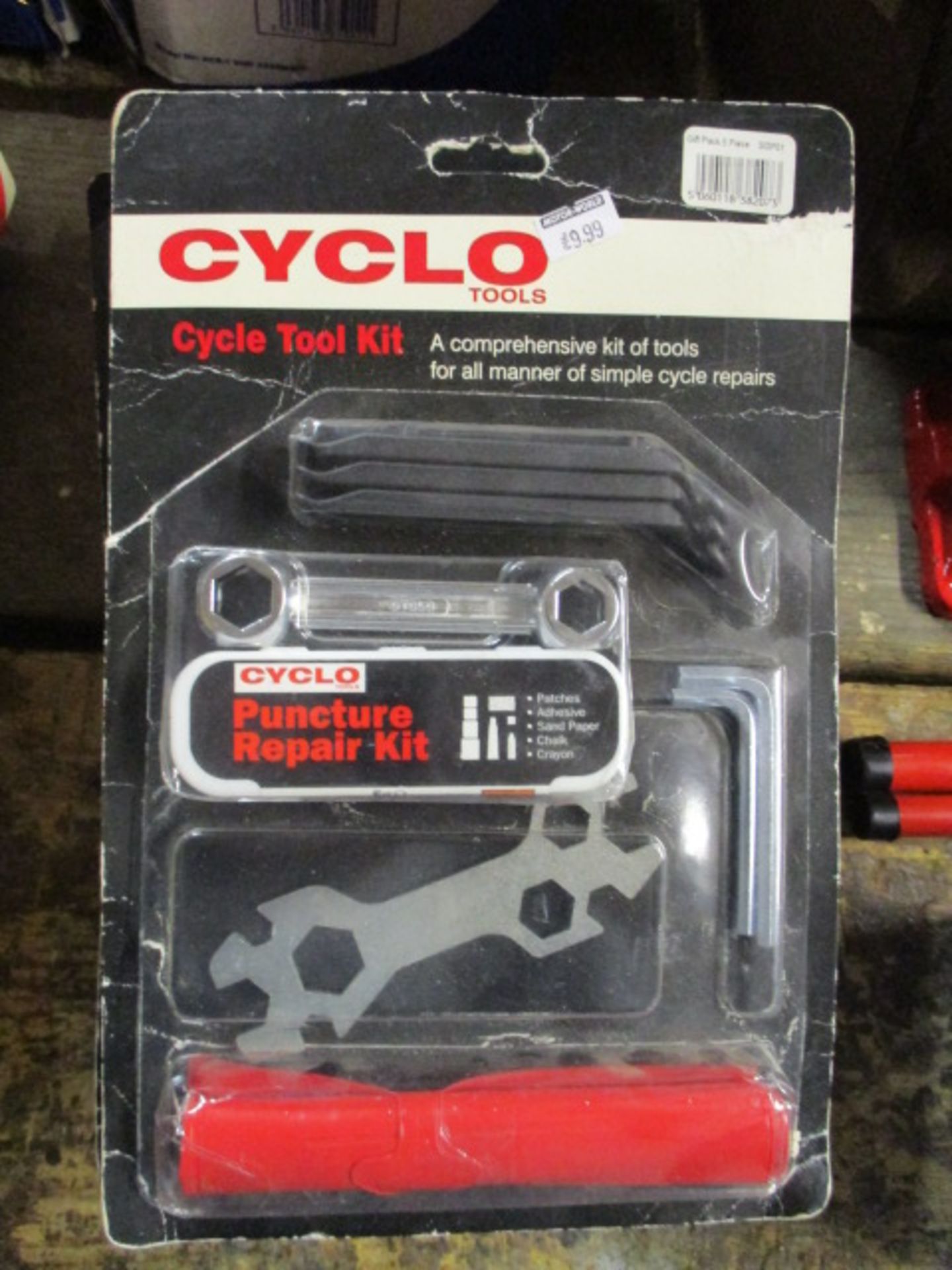 6 x cyclo bike tool kit sets ( there are 6 sets in this lot )