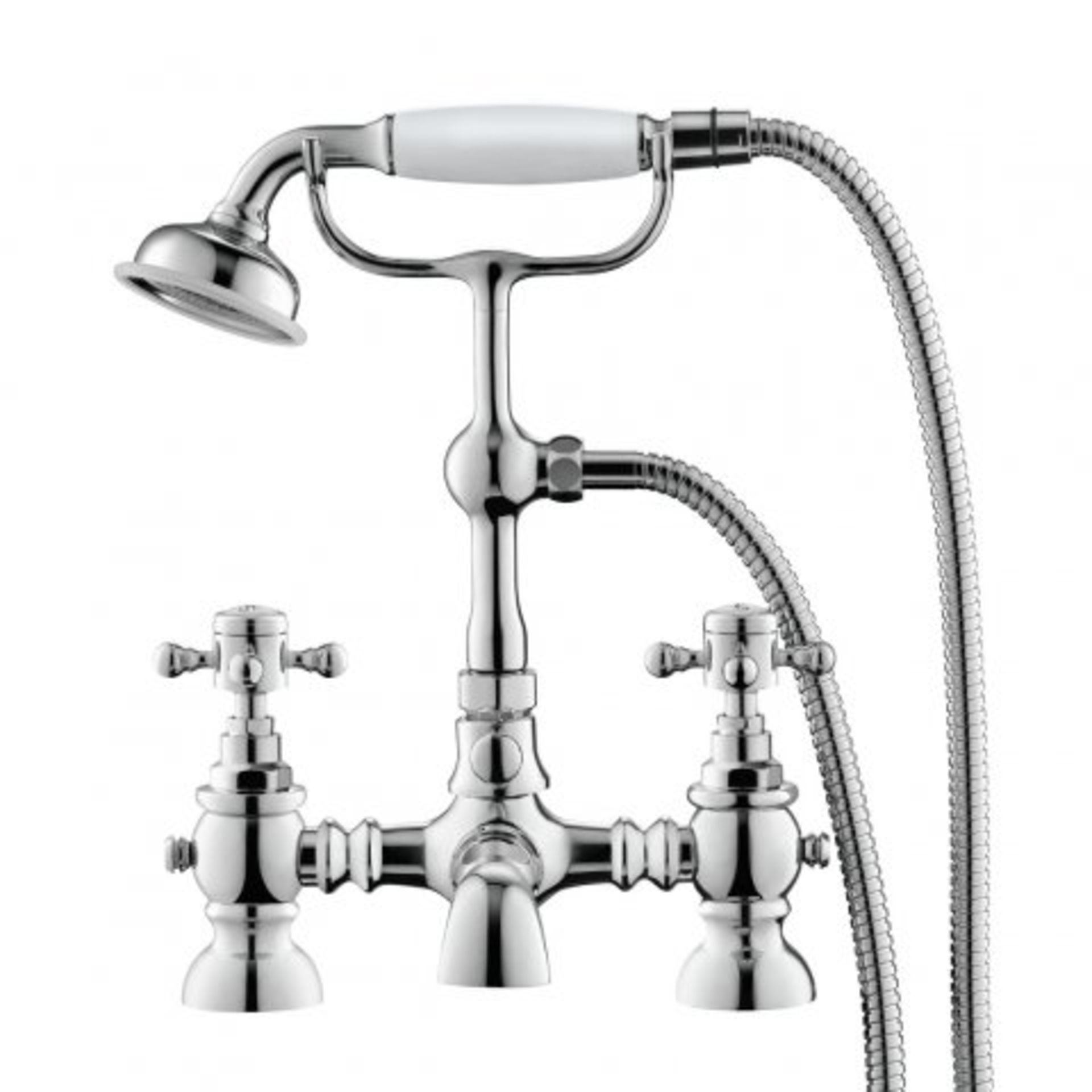 (SKU350) Victoria II Bath Shower Mixer - Traditional Tap with Hand Held Shower Our great range of - Image 4 of 4