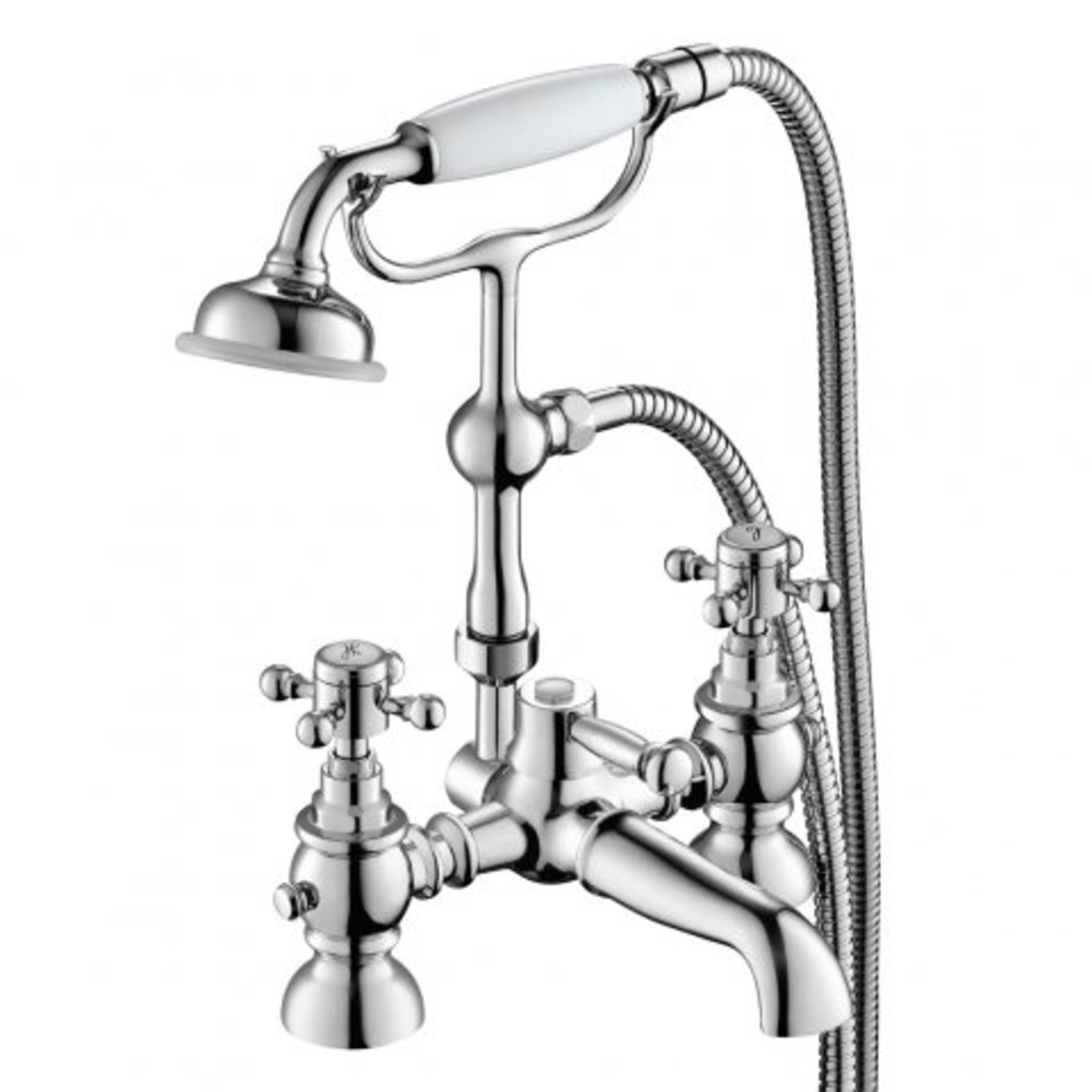 (SKU350) Victoria II Bath Shower Mixer - Traditional Tap with Hand Held Shower Our great range of - Image 3 of 4