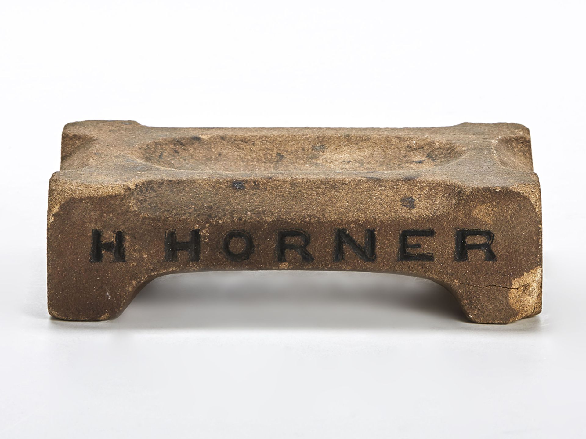 VERY UNUSUAL ANTIQUE ADVERTISING MATCH STRIKER BRICK 1878 - Image 5 of 10