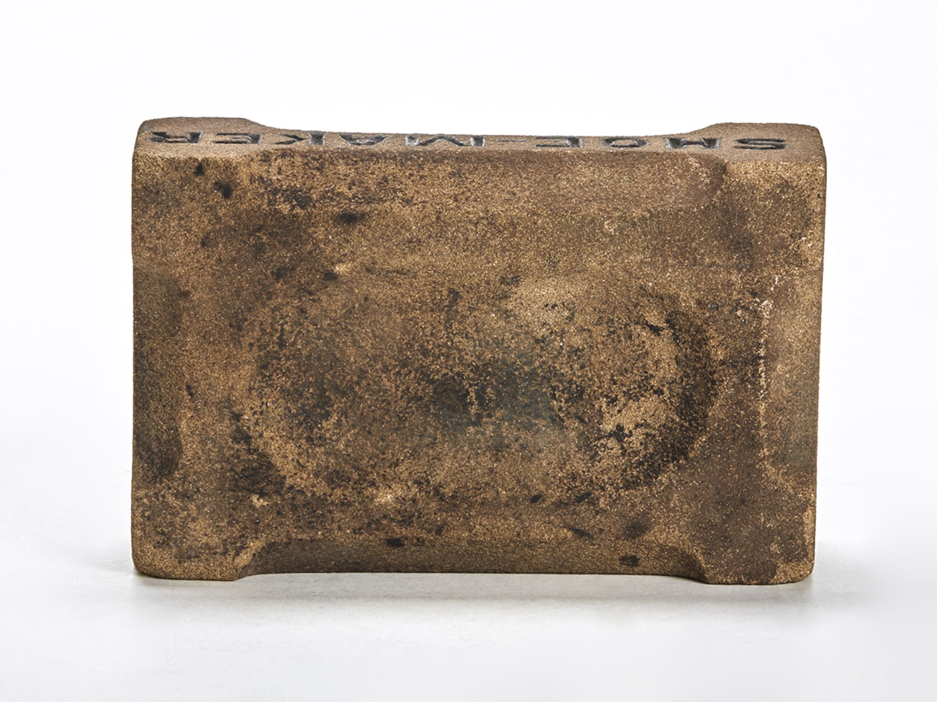 VERY UNUSUAL ANTIQUE ADVERTISING MATCH STRIKER BRICK 1878 - Image 8 of 10