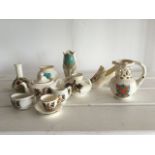 GROUP OF 12 CRESTED CHINA TO INCLUDE CITY OF LONDON ITEMS AND A PUZZLE JUG. FREE UK DELIVERY. NO