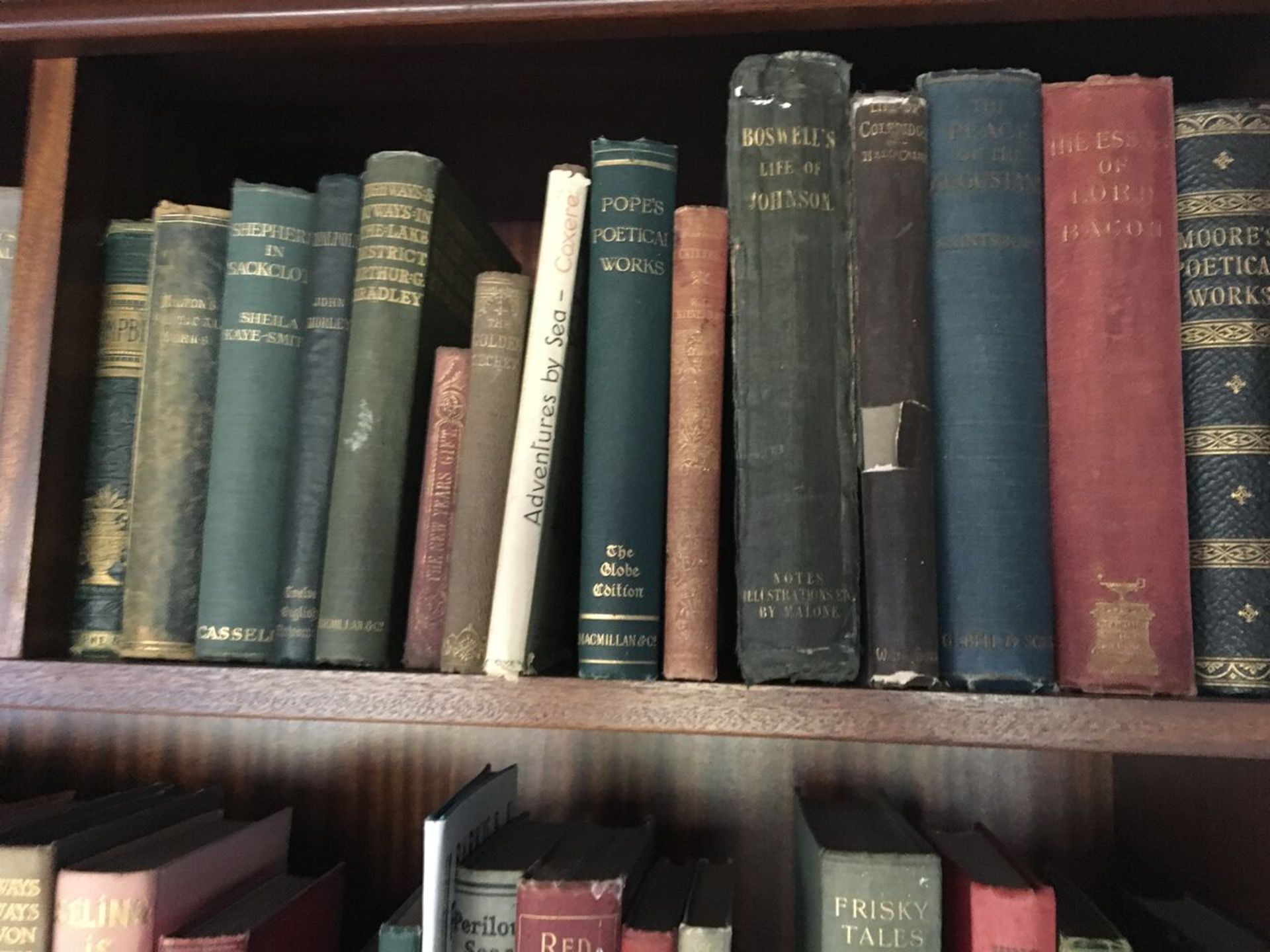 THREE SHELVES OF ANTIQUE BOOKS DUE TO SHOP CLOSURE, CIRCA 100 BOOKS WITH AN RRP IN EXCESS OF £2, - Image 2 of 9