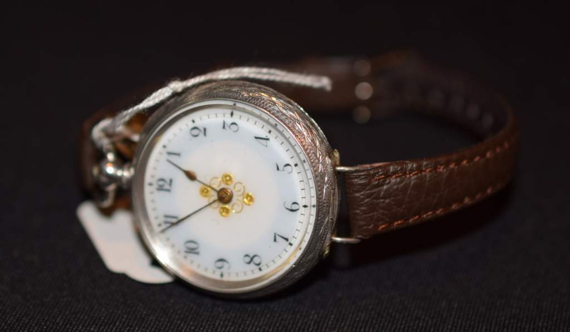 Silver Cased 'Transitional Watch' c1910