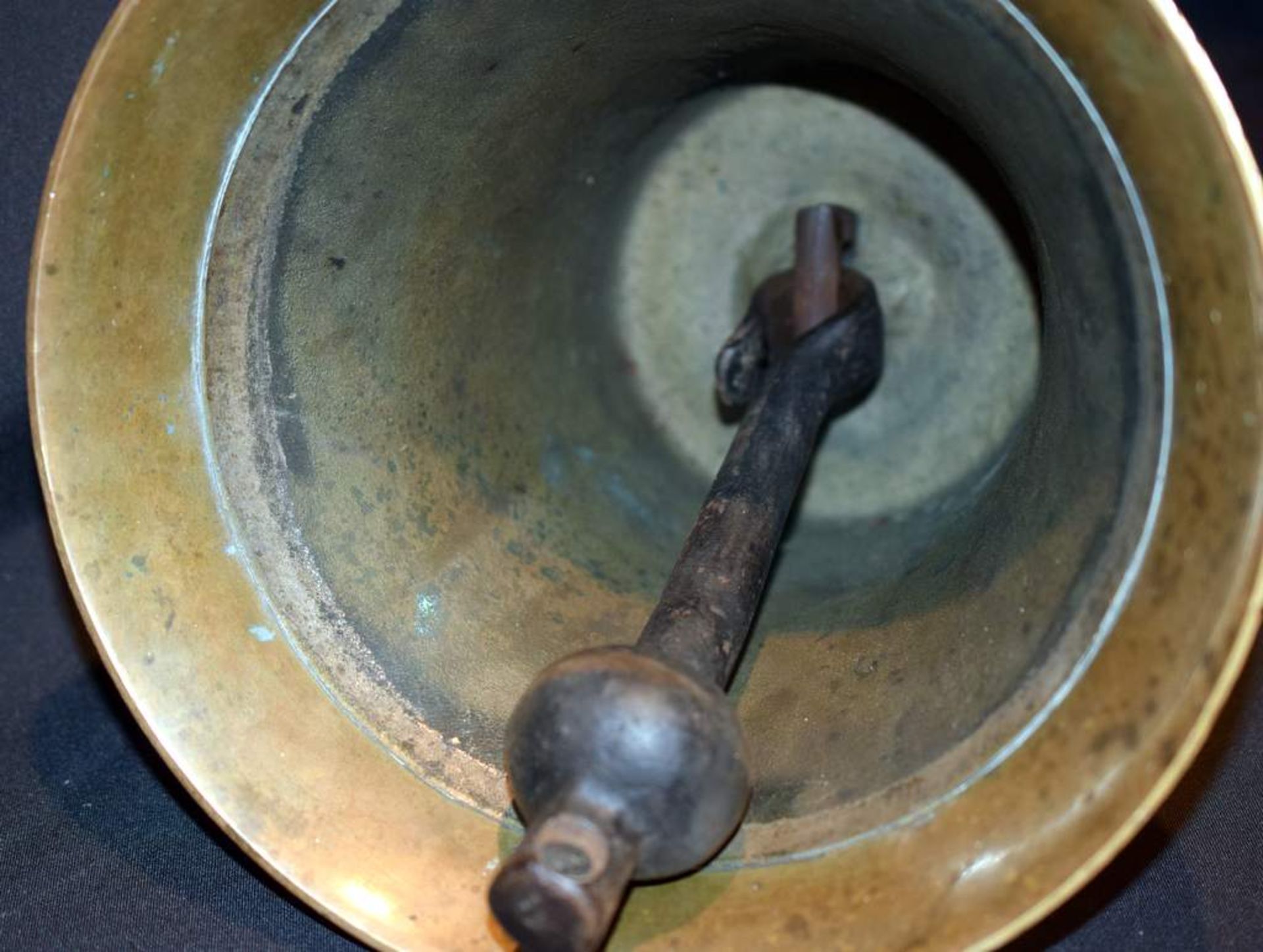 Vintage Fire Station Bronze/Brass Bell - Image 2 of 2