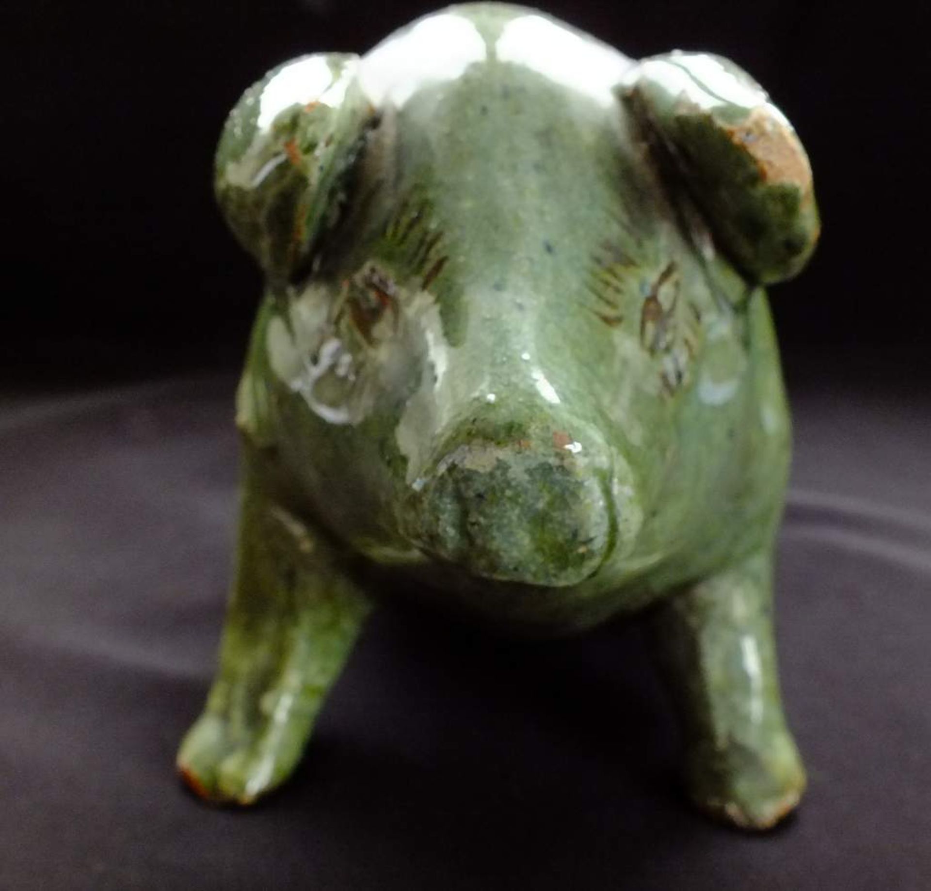 Very Rare Ewenny Pig circa early 1900s - Image 3 of 7