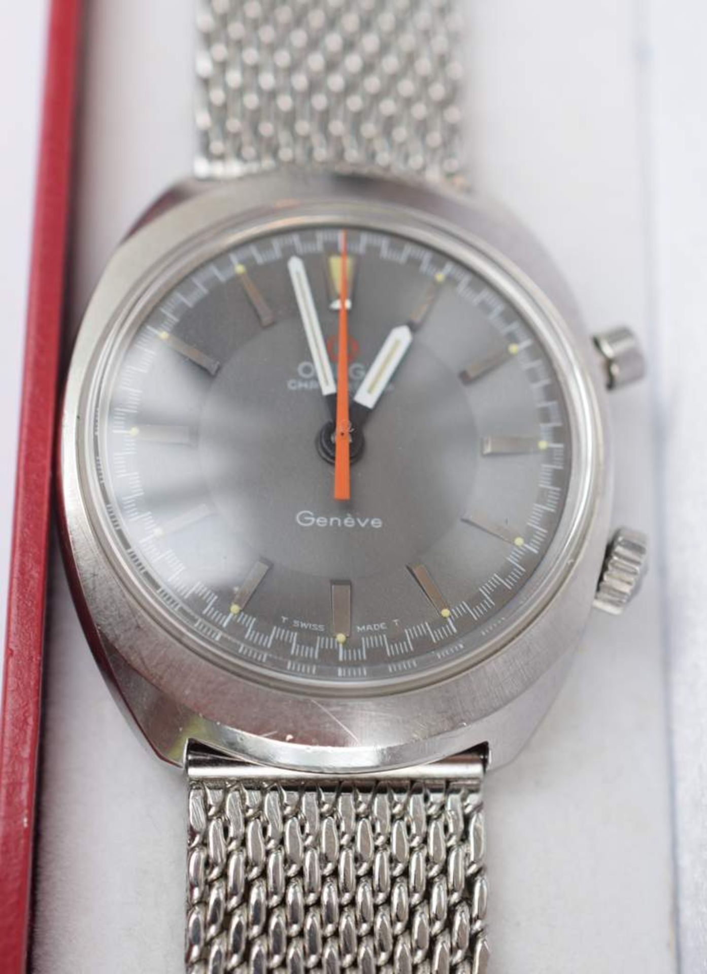 Vintage Omega Chronostop Geneve In Box - Image 3 of 5