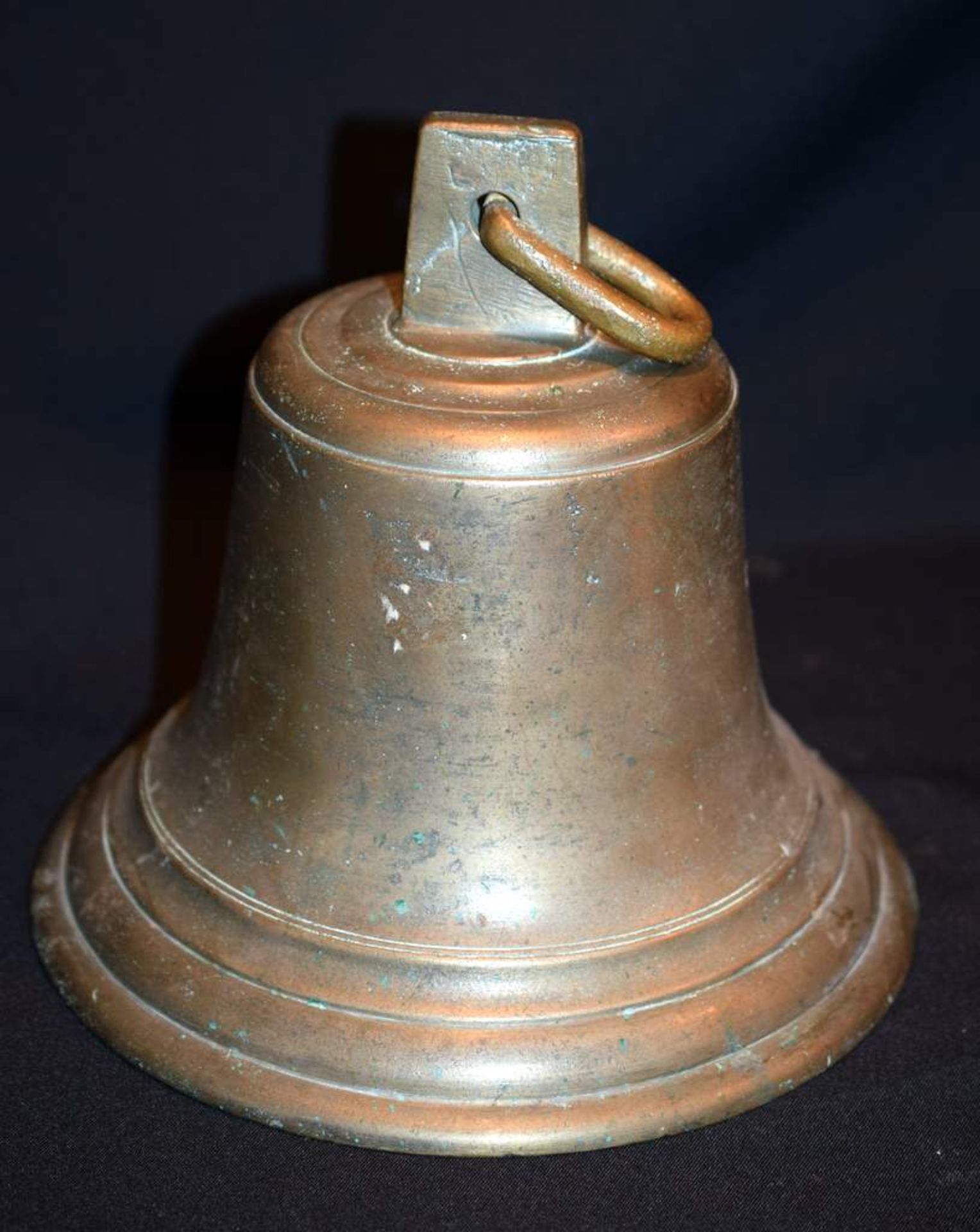 Vintage School Bell Bronze/Brass