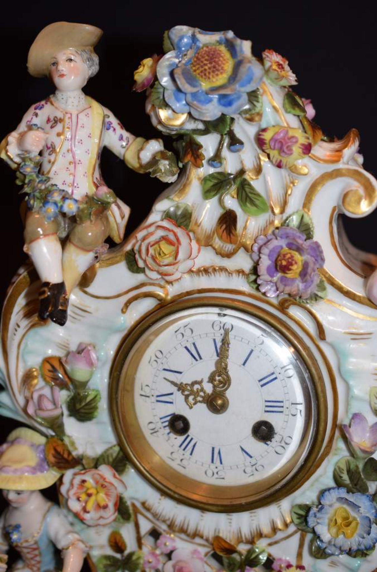 Meissen Porcelain Clock Of Marcolini Period - Image 2 of 9