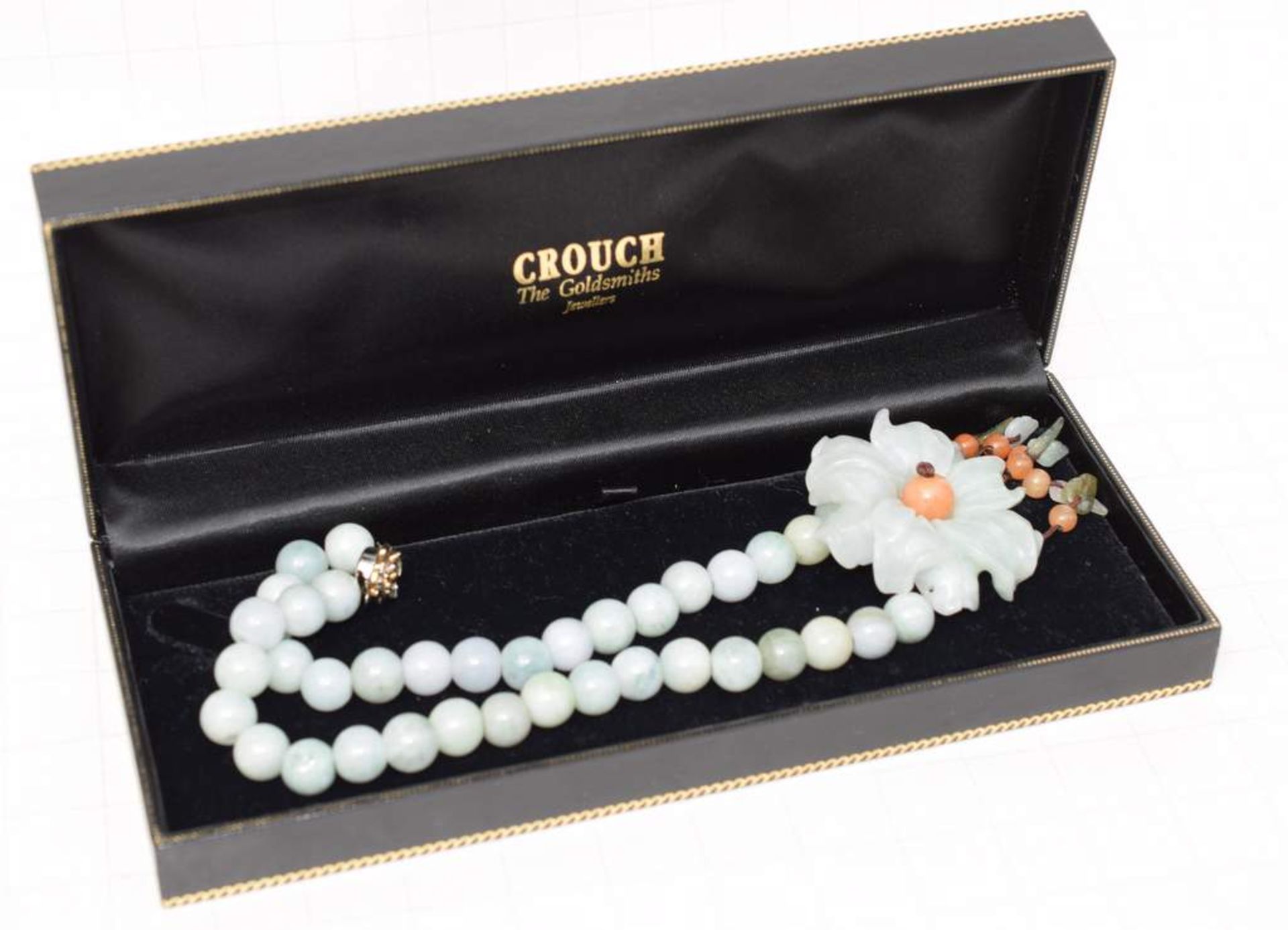 Beautiful Jade Necklace In Crouch The Goldsmith's Box