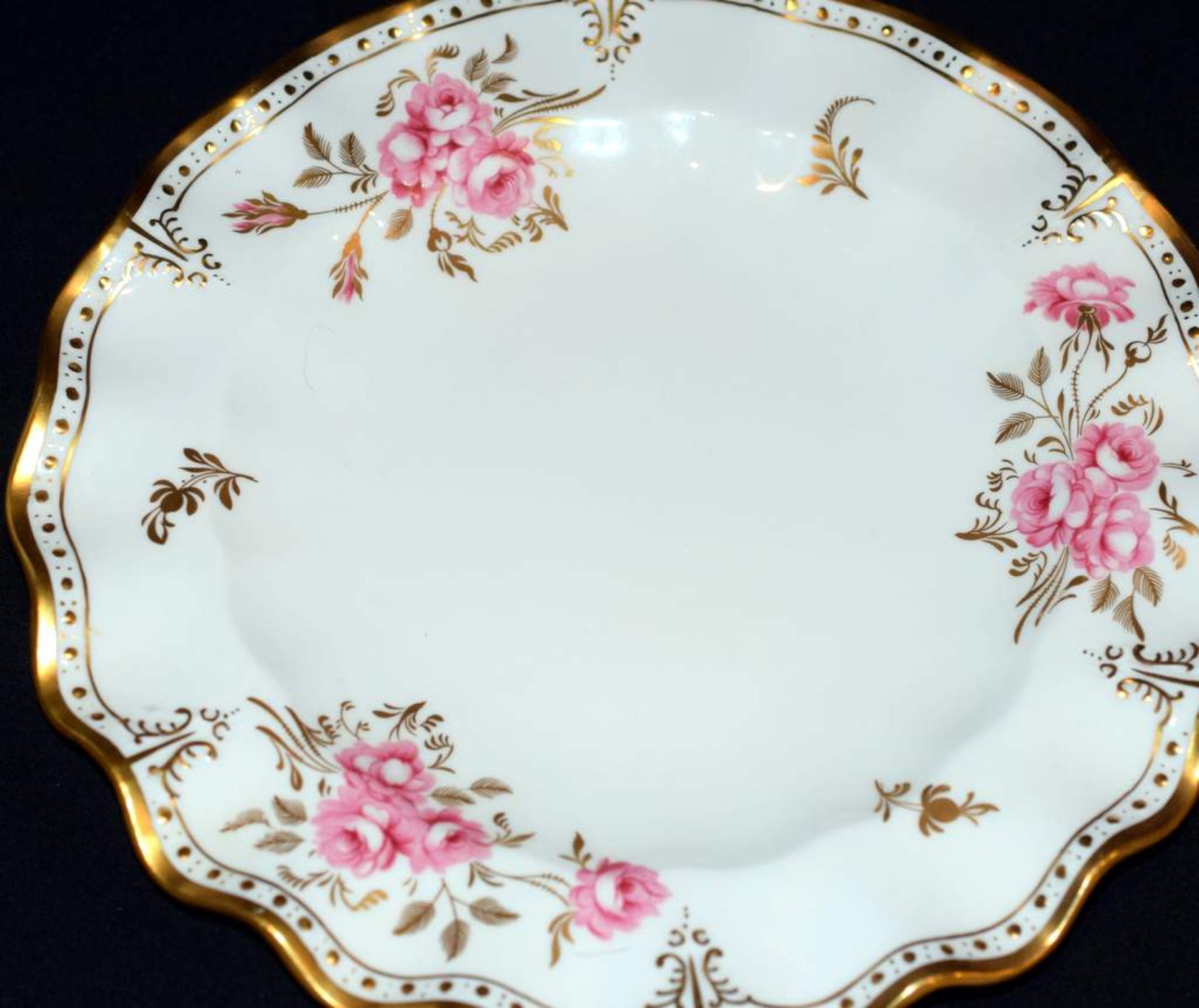 Royal Crown Derby Pinxton Roses Plates - Image 3 of 3