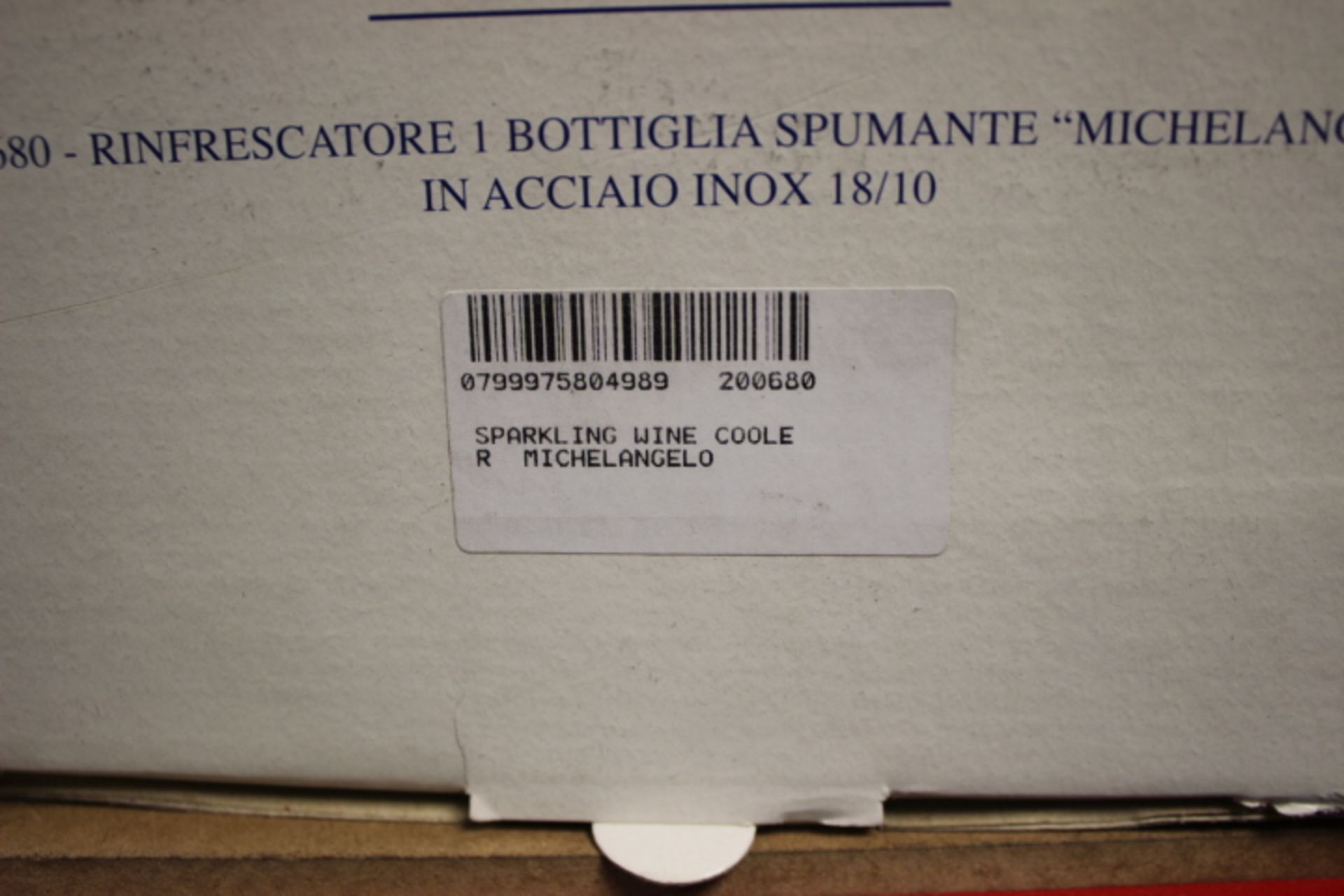 Mepra Michelangelo Sparkling Wine Cooler, Silver - Image 3 of 3