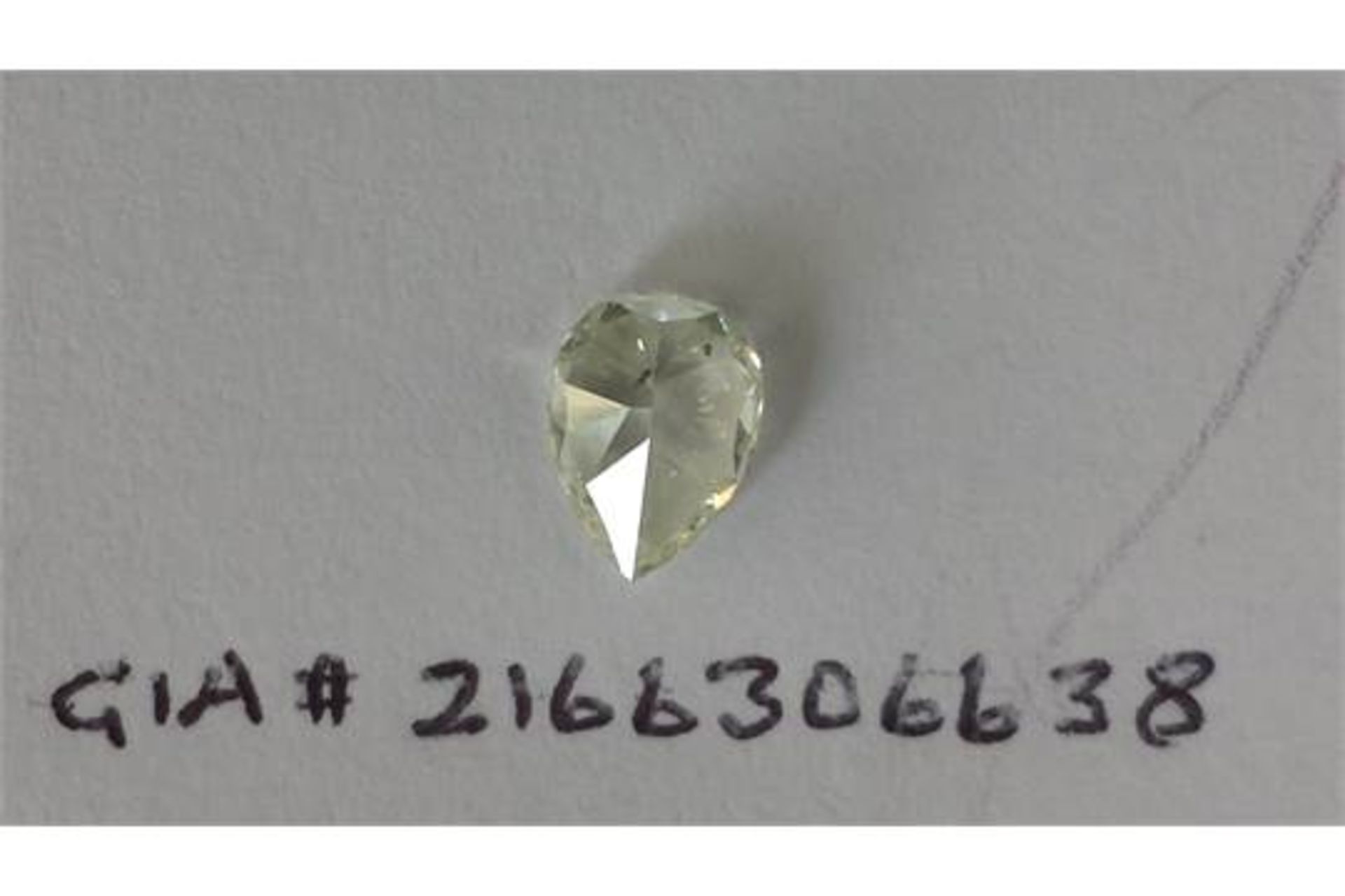 1.01 carat Pear Modified Brilliant Diamond