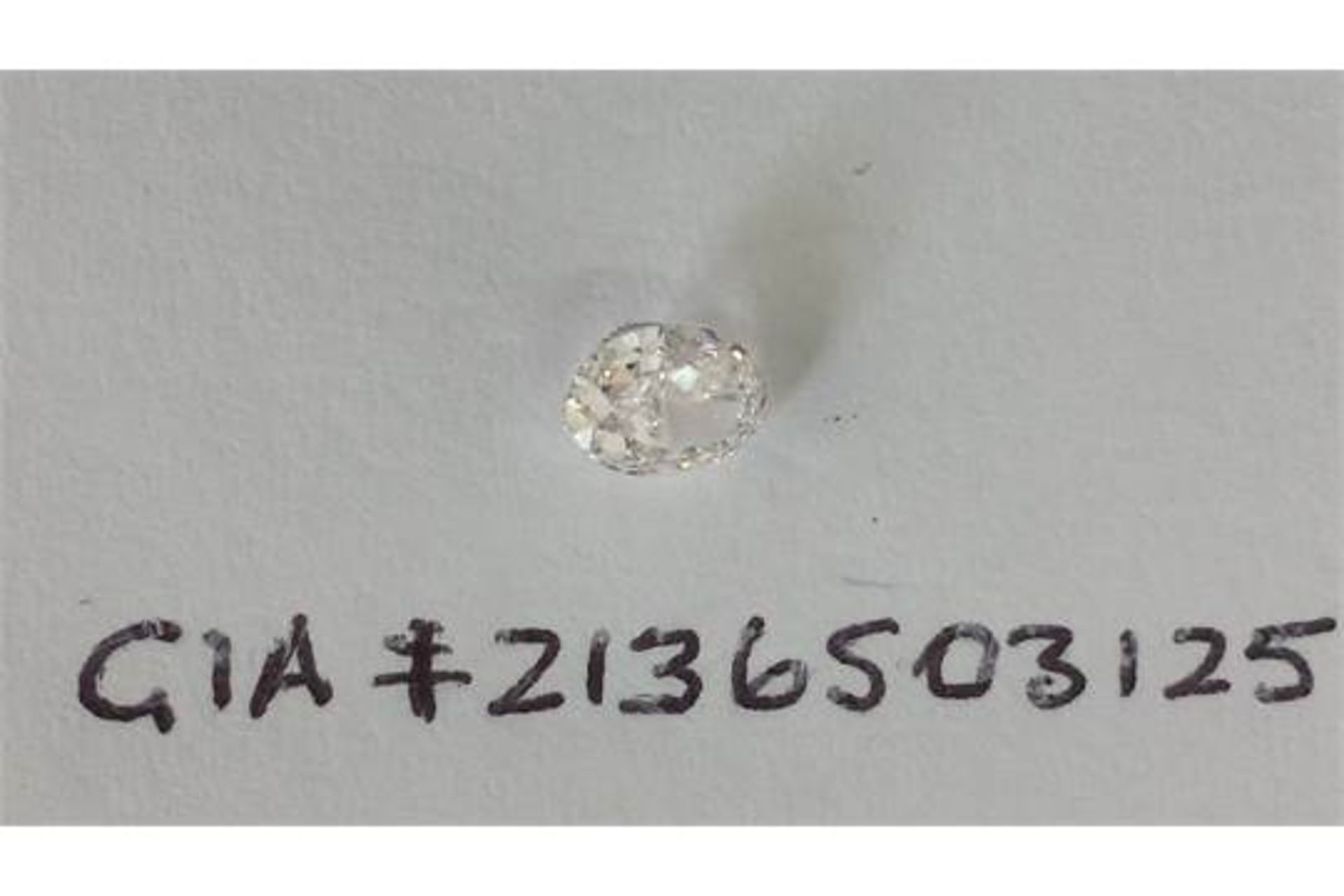 0.57 carat Oval Modified Brilliant Diamond