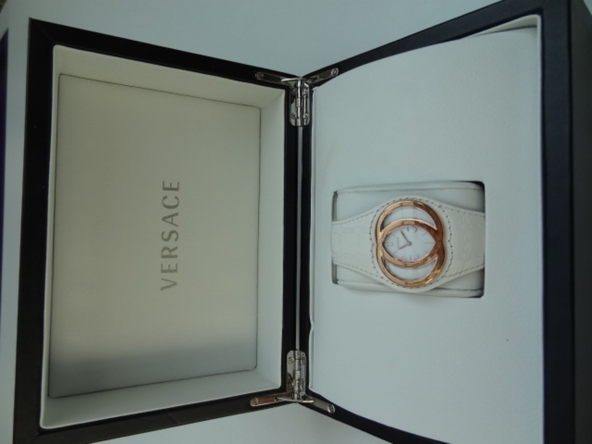 Gianni Versace Eclissi 84Q White Dial Rose Gold Ladies Watch - Image 10 of 13