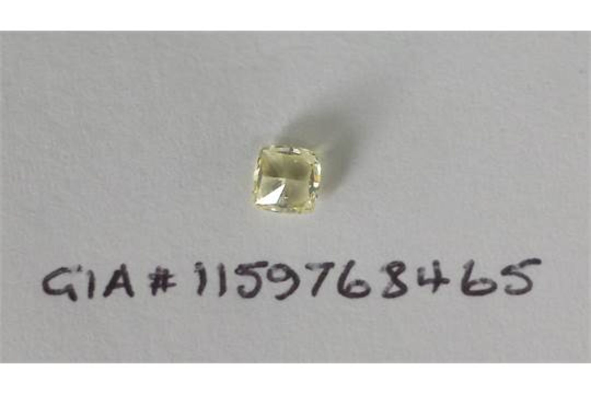 0.46 carat Modified Square Brilliant Diamond - Image 2 of 4