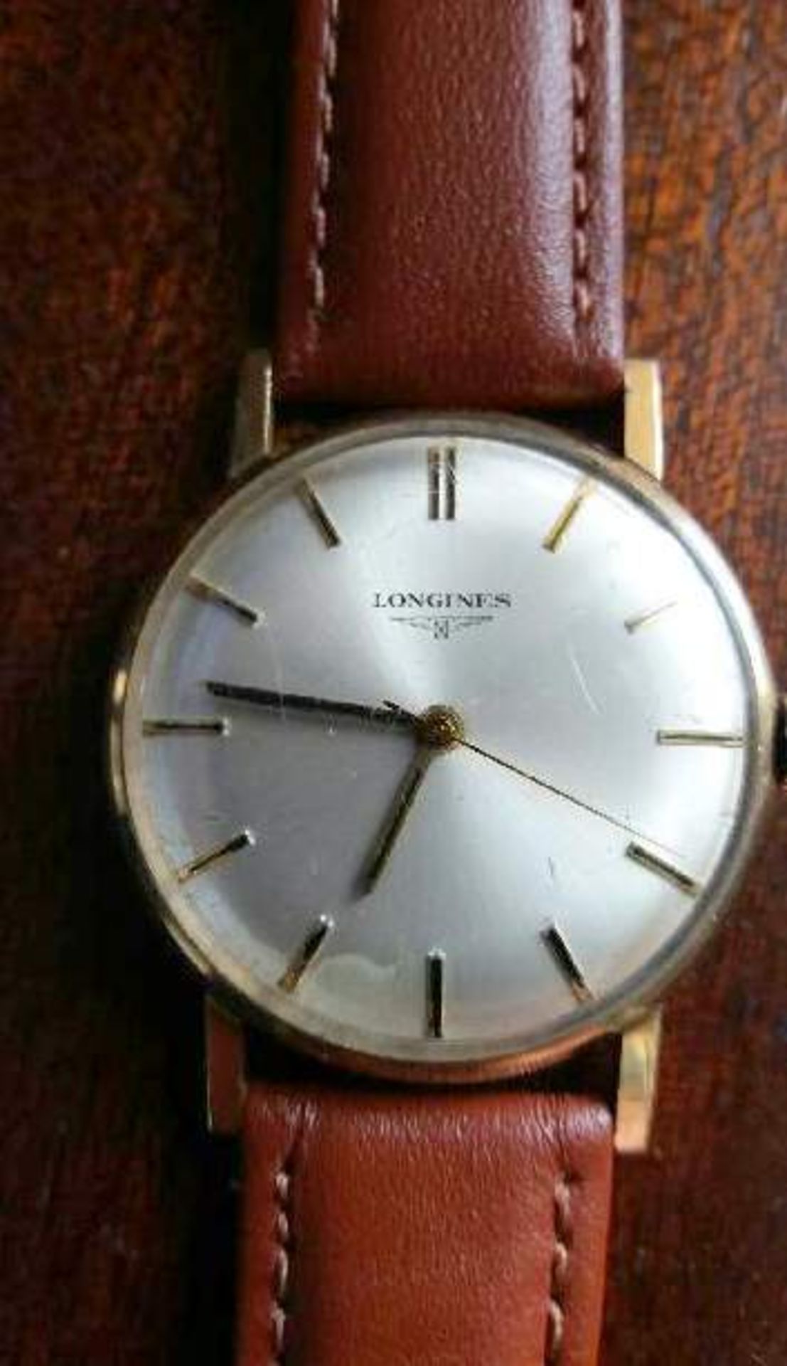 Vintage Longines 9ct Gold Gentleman's Wristwatch