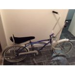 Custom Made Lowrider Bicycle. 2 tone paint with 23,000 Swarovski & Preciosa Crystals.