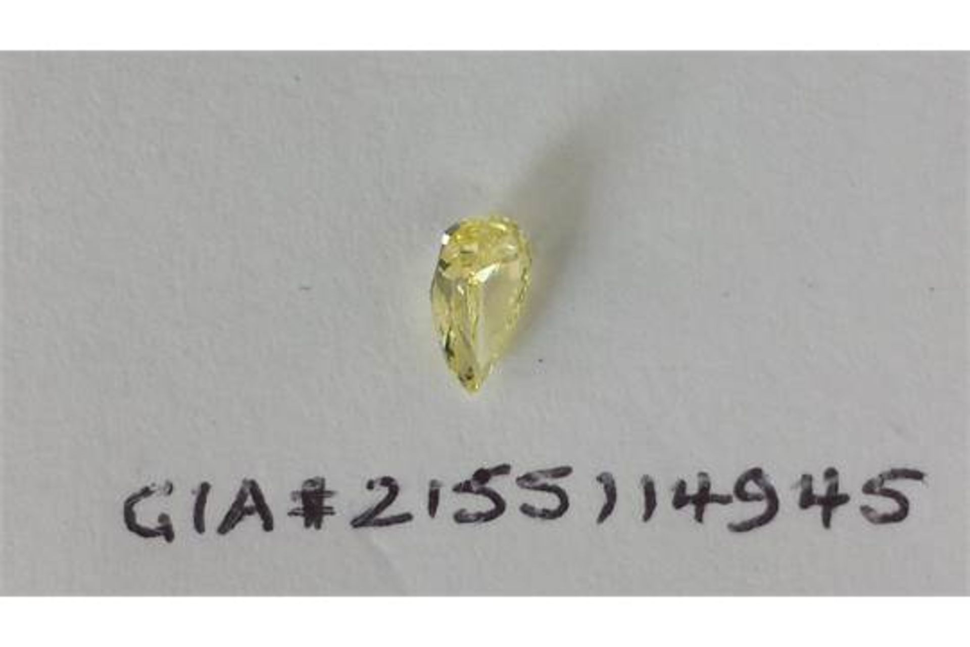 0.50 carat Pear Brilliant Diamond Natural - Image 2 of 4
