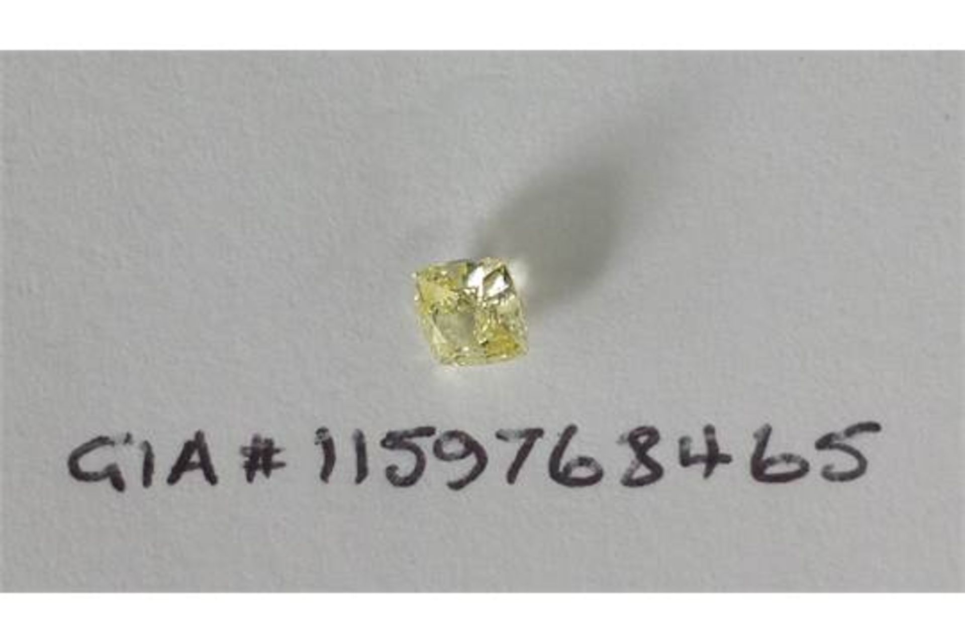 0.46 carat Modified Square Brilliant Diamond