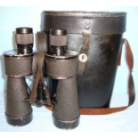 WW2, Nazi German 7 X 50 Magnification, Kriegsmarine Binoculars By 'beh' Ernst Leitz, Wetzlar