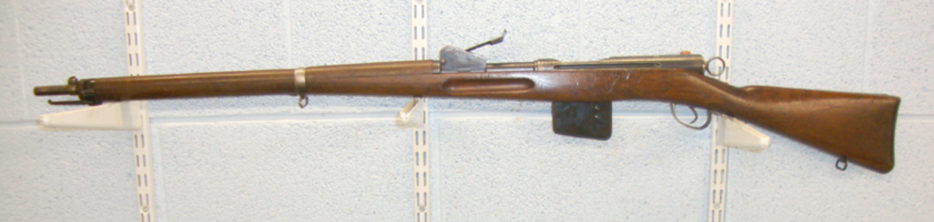 British Nitro Proofed, Swiss, Schmidt-Rubin Model 1889 7.5 x 53.5 mm Straight Pull, Rifle. - Image 3 of 3