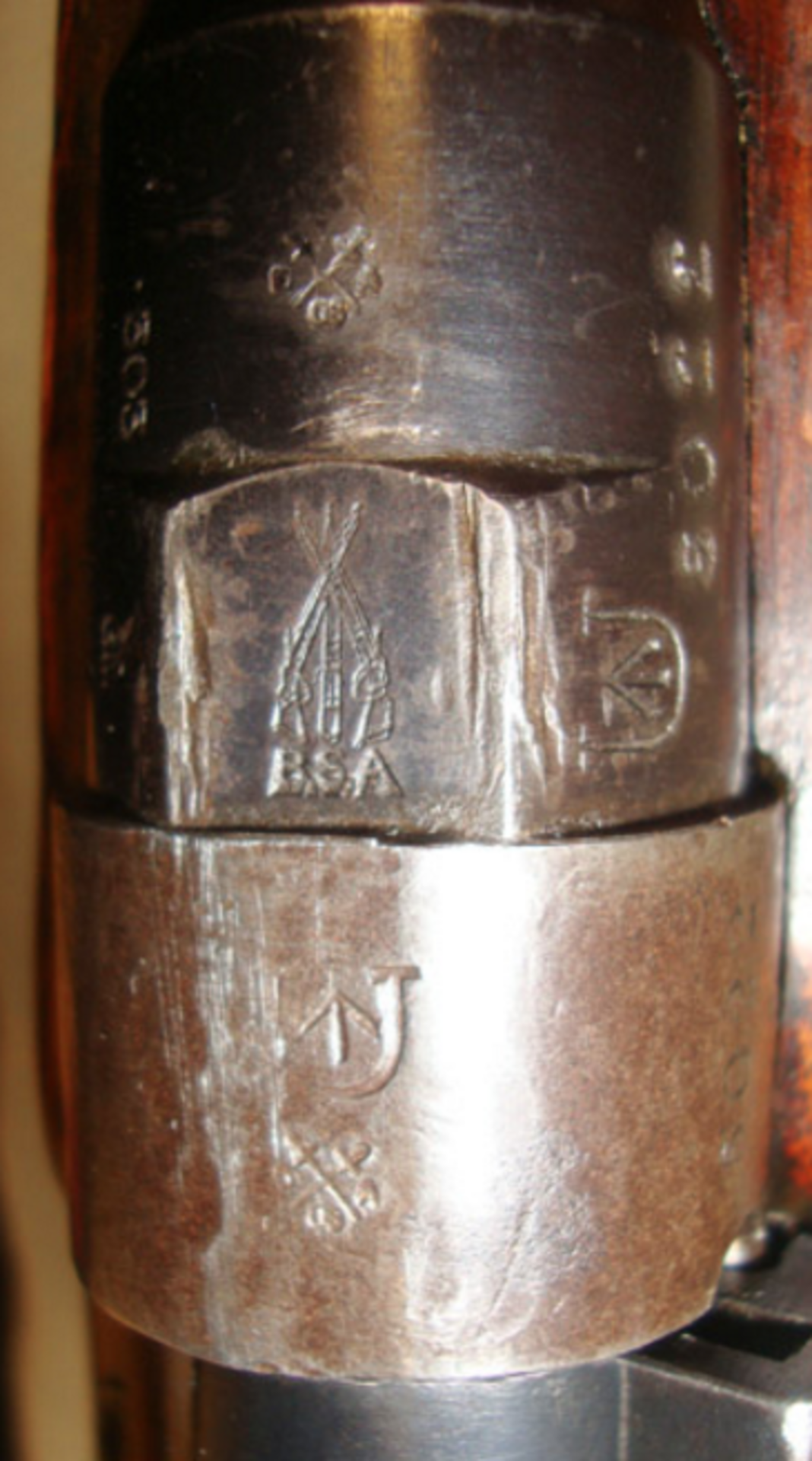 MINT, Boer War 1899 Dated , Long Lee Enfield Rifle LSA Co Ltd & BSA Marked With South African Marks - Image 3 of 3