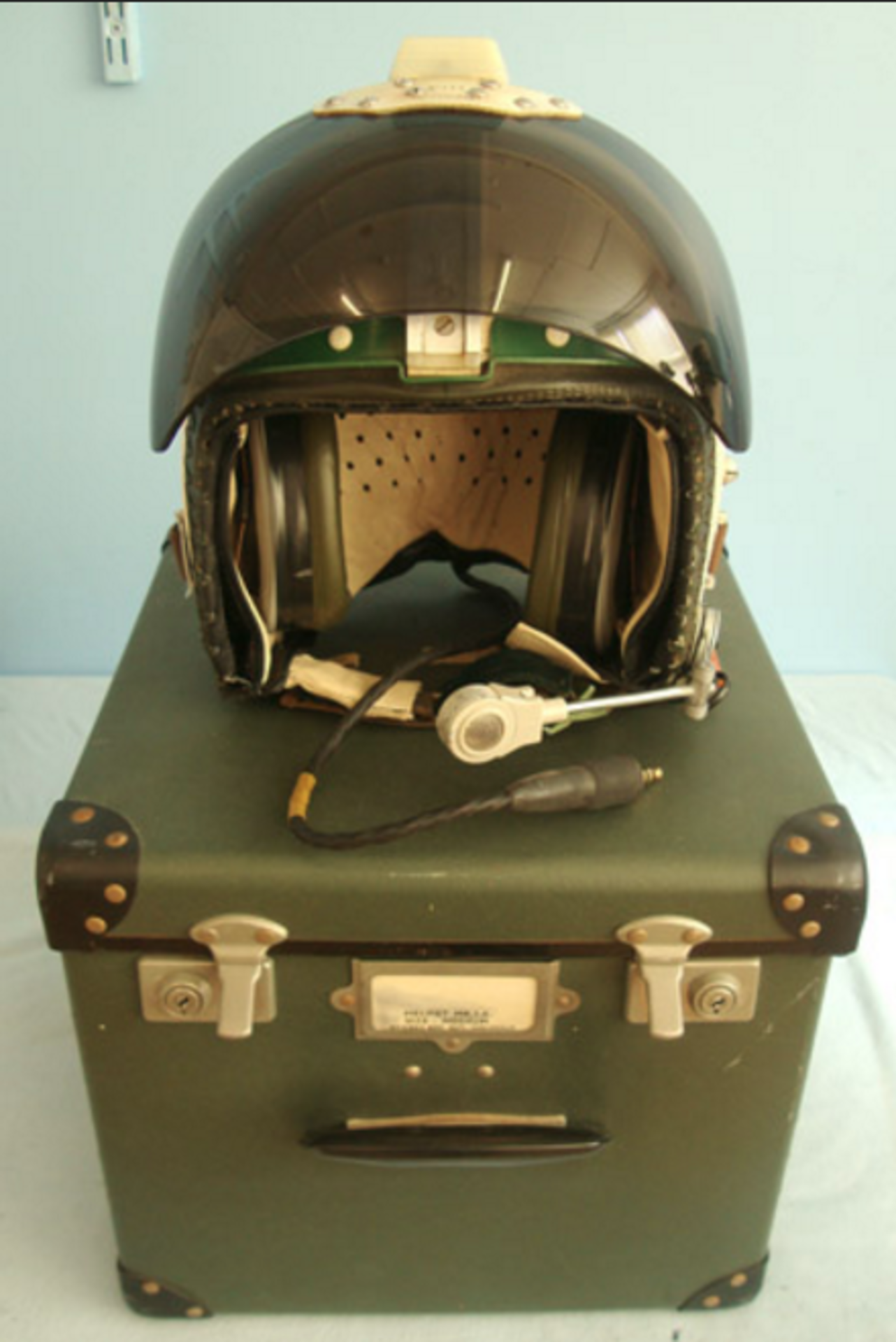 British R.A.F. Flying Helmet 'Bonedome' MK. 3A, Complete.