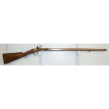 VERY RARE, QUALITY, C1822 .650 Calibre Break Action Flintlock Sporting Rifle By Biven London