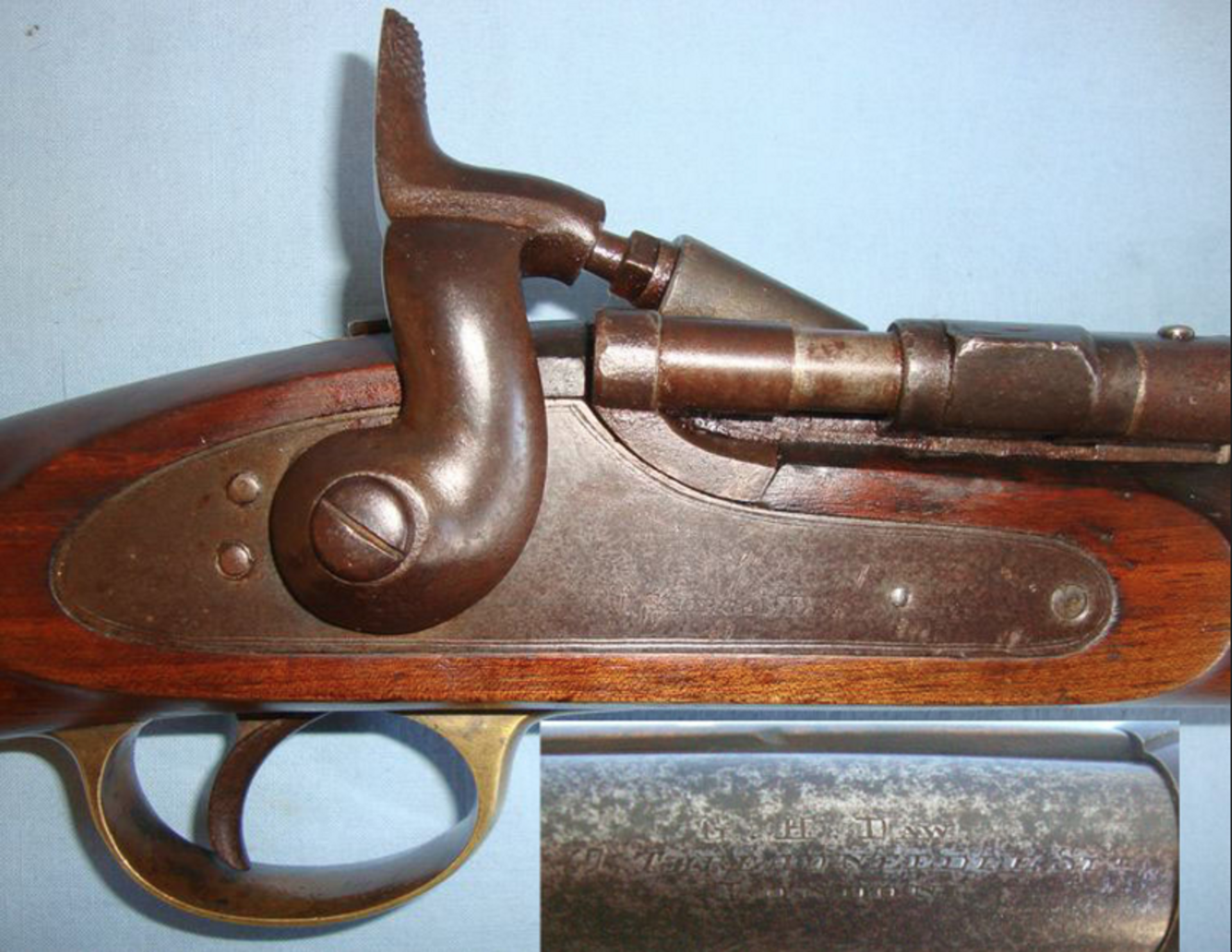 Victorian British Officer’s Private Purchase 2 Band Enfield Snider Conversion .577 Calibre Carbine - Image 2 of 3