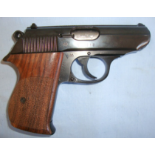 MINT, MATCHING NUMBERS, Cold War Era 1966 West German Walther PPK, 7.65 mm Semi Automatic Pistol