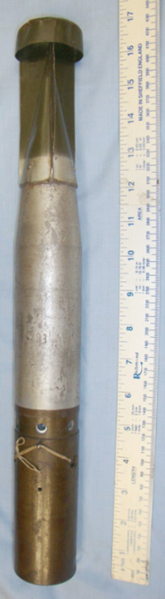 WW2, 1940 Dated German Tilebreaker Incendiary Bomb With Rare Inert Anti personnel Bomb/Booby Trap.