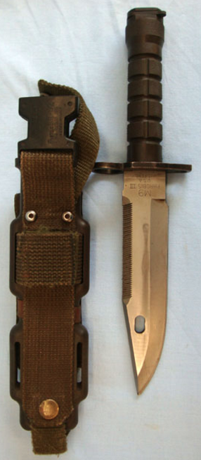 American M9 Bayonet By Phrobis & Scabbard - Image 3 of 3