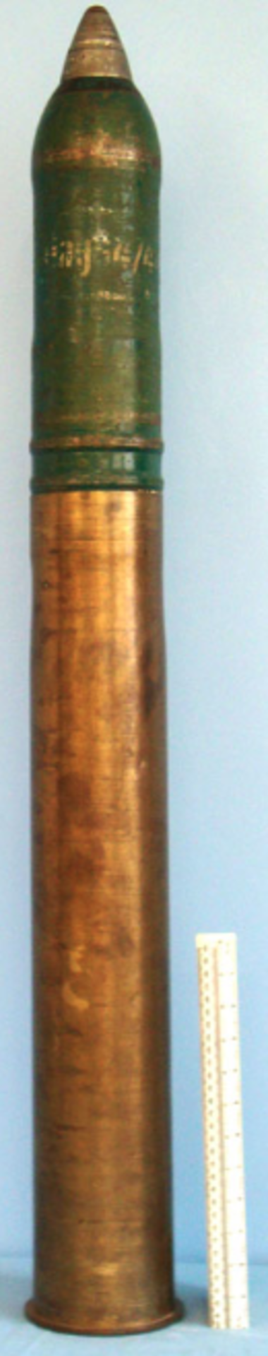 INERT Unfired WW2 Kriegsmarine 105mm Illumination Round For The 105mm (105x658R) SK C/32 Naval Gun.