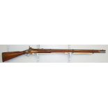 British 1862 Dated Enfield MK II** 3 Band .577 Calibre Snider Rifle Regiment Marked ’V Ex3’